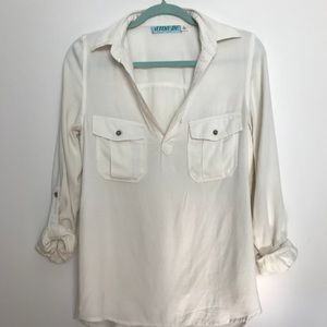 White Blouse By Francesca’s